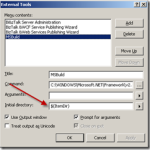 Running MSBuild scripts from Visual Studio