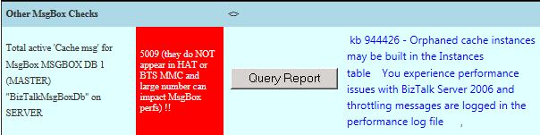 BizTalk Terminator Not Cleaning Up Caching Items?