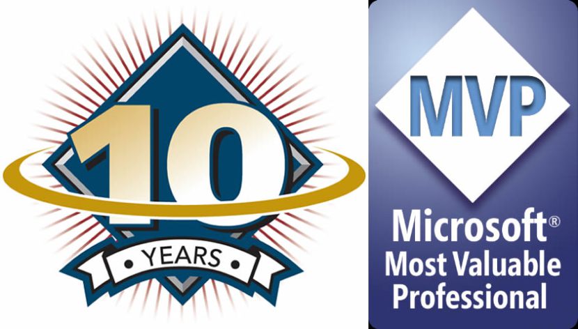 10 Years as Microsoft MVP !