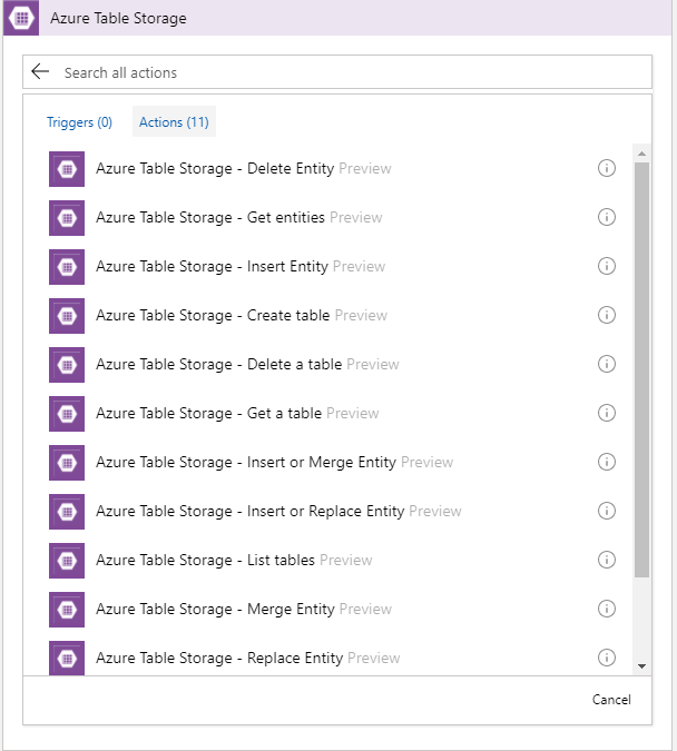 Most awaited Azure Table Storage Connector is available now!