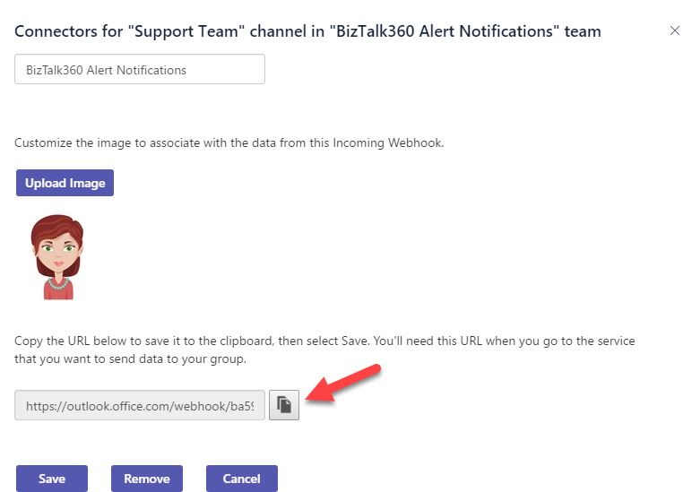 Microsoft Teams Notification Channel in BizTalk360