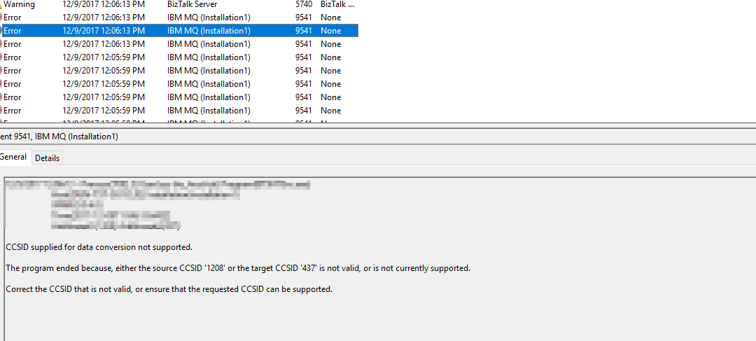 Setting the MQSeries CCSID by using an Environment Variable