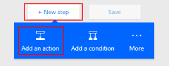 Microsoft Flow Add action