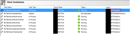 BizTalk Server: File transport does not have read/write privileges for receive location - User that is running Services