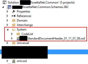 namespace name 'SerializableAttributeAttribute': RosettaNet PIP3B2 Sctructure