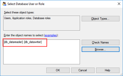 StoredProcedure does not exist: Select database User or Role