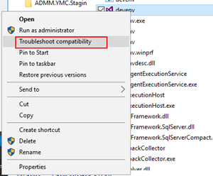 Visual Studio: troubleshoot compatibility