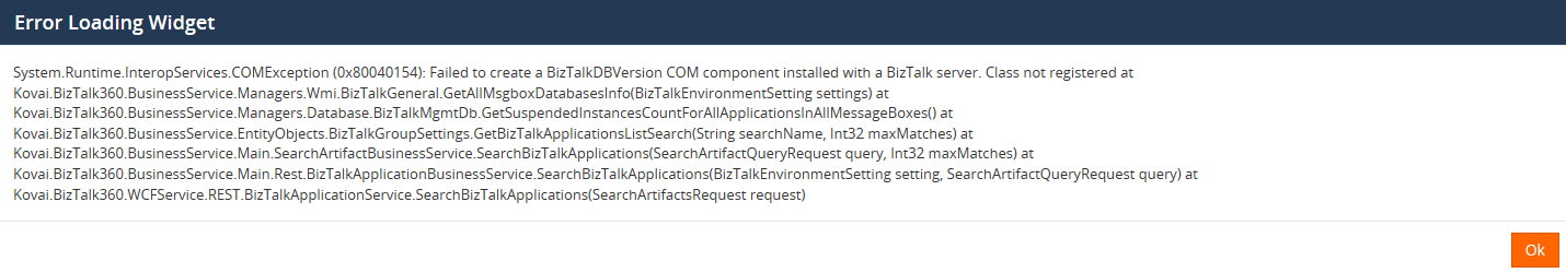 access denied and com activation failure in BizTalk Server