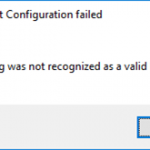 Host Integration Server: String was not recognized as a valid DateTime while open HIS Configuration Console