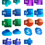 New Office365 icons are now included in Microsoft Integration (Azure and much more) Stencils Pack v3.1.1 for Visio