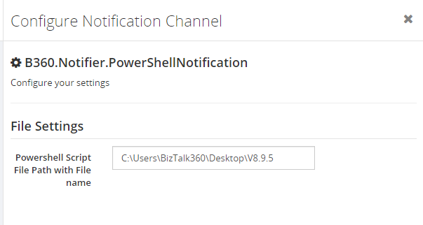 Terminating Dehydrated Service instances - Associate the Powershell Script Path