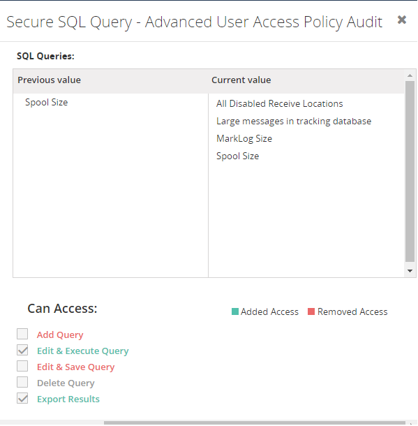 Secure SQL Query Audit