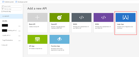 Azure API Management Add Logic App