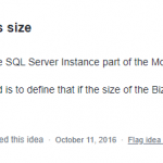 Database Size Monitoring