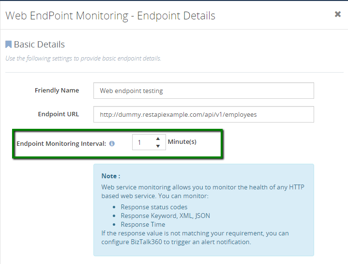 web-endpoint-monitoring