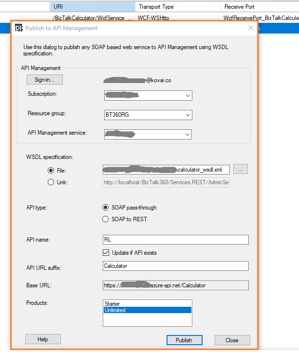 Publish-API-Management