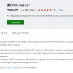 BizTalk Server 2020 – 20 days, 20 posts: Install BizTalk Server Visual Studio Project Template