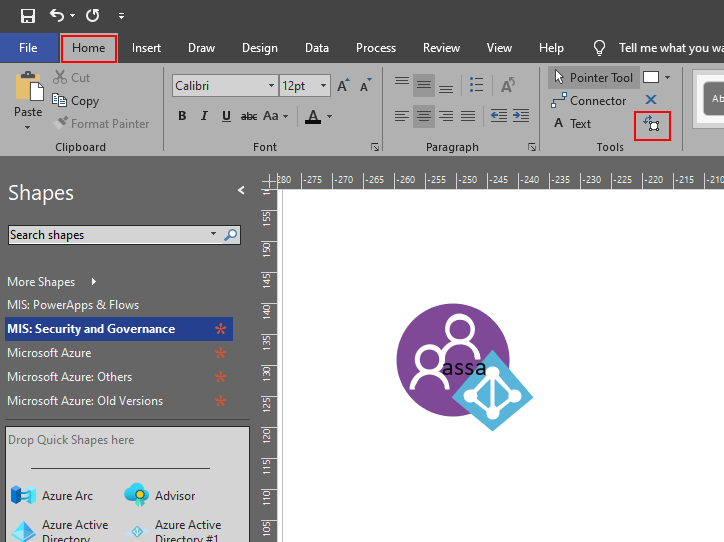 Fix Text annotations on Visio Stencils