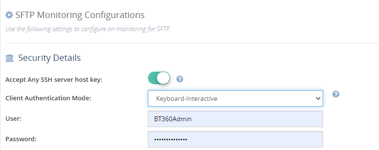 Keyboard Interactive Authentication
