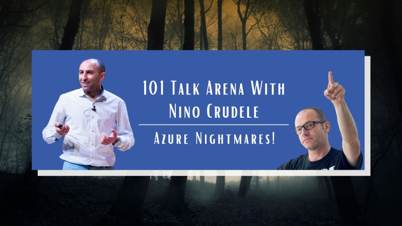 101 Talk Arena with Nino Crudele: Azure Nightmares video available