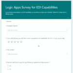 Azure Logic Apps team is interested in your feedback – Logic App EDI, SWIFT & SAP Survey