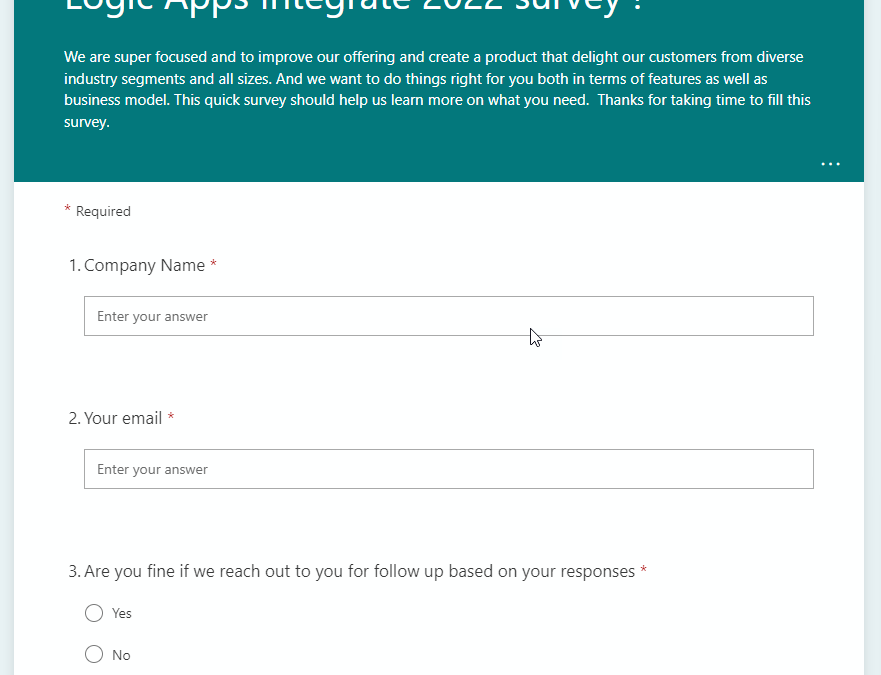 Azure Logic Apps team is interested in your feedback – Logic App Pricing & Container Survey