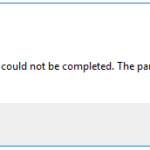 BizTalk Visual Studio Compile Error: The operation could not be completed. The parameter is incorrect.