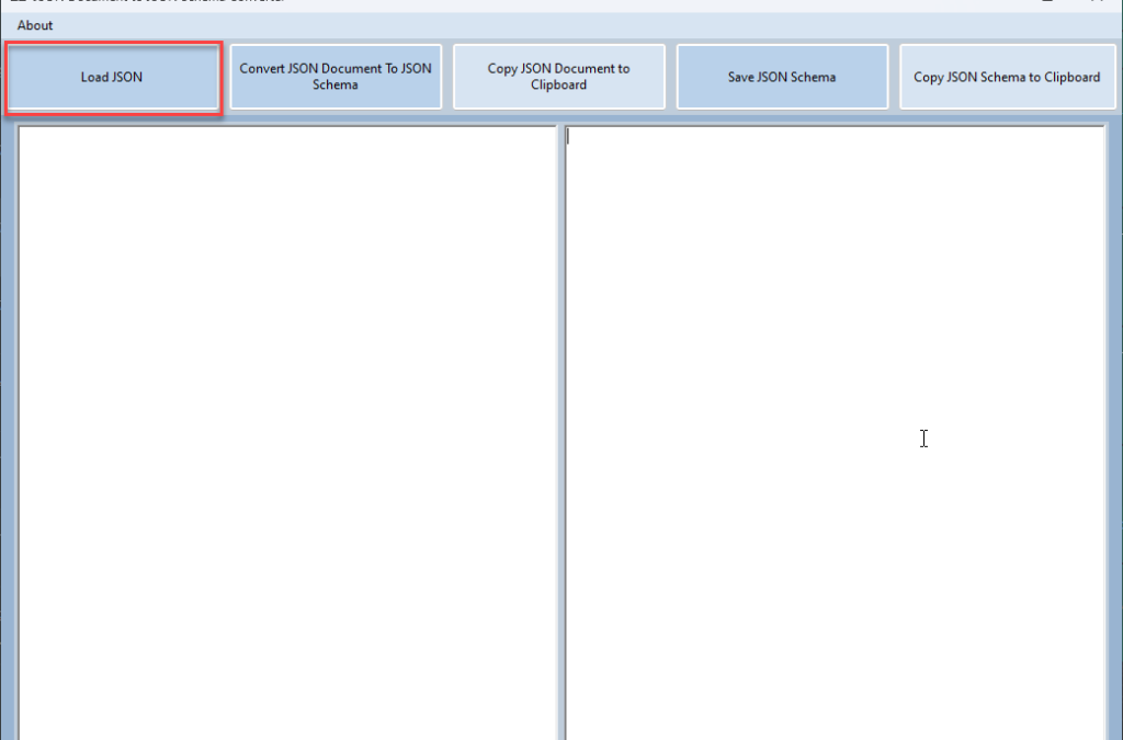 JSON Document to JSON Schema Converter Tool (new release v2.0)