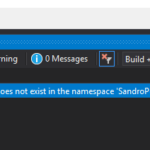 BizTalk Server Visual Studio Error: The type or namespace name ‘Unb21’ does not exist in the namespace