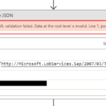 Logic App Transformation Error: InvalidXml. The XML validation failed. Data at the root level is invalid.